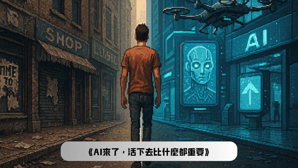 這一次，我只講一個問題——怎麼活下去。不是情緒上的「活著」，是經濟上、精神上、社會角色上的「活下去」。