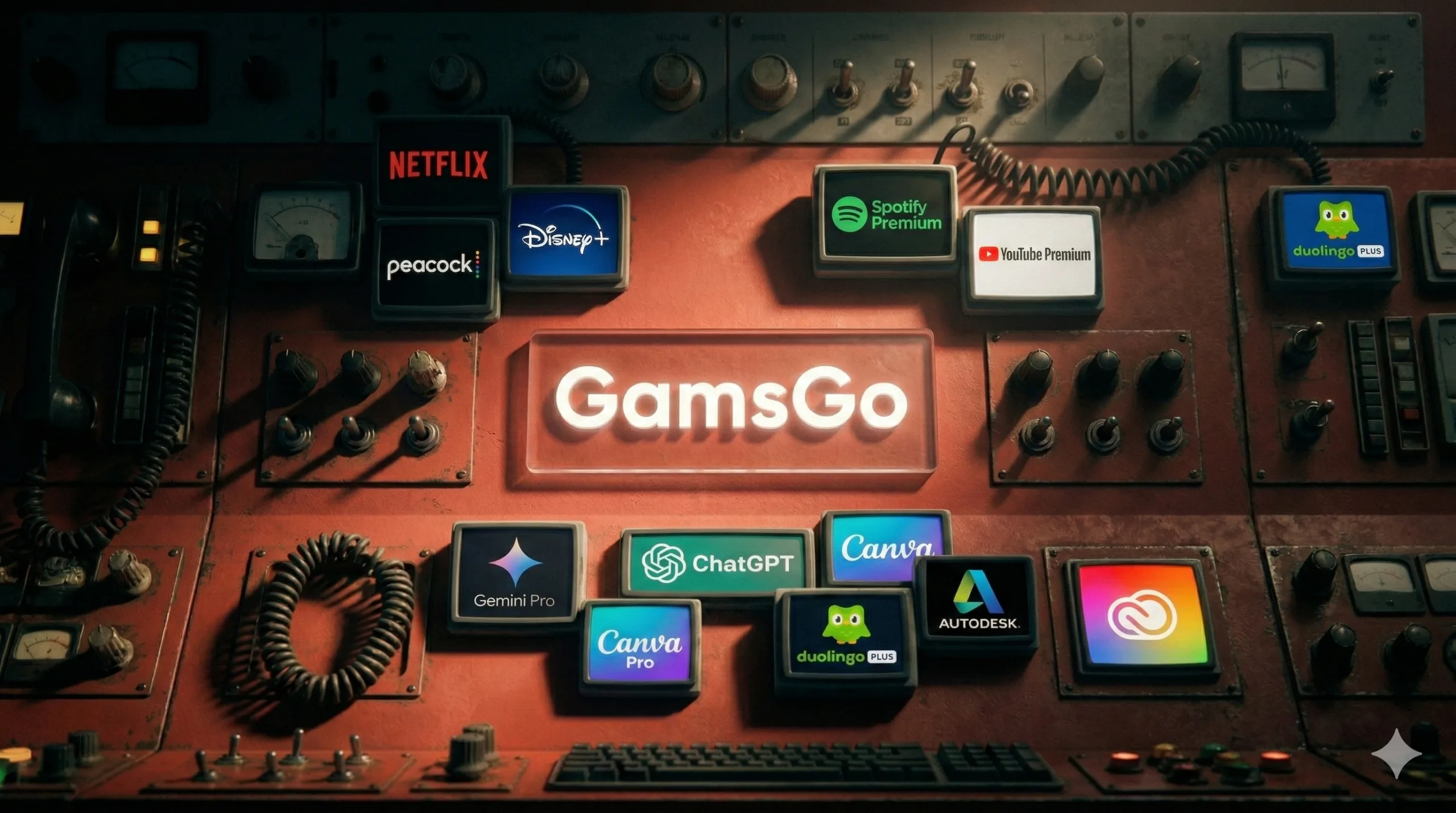 GamsGo 訂閱共享平台：用更低的價格取得 Netflix、Spotify 等訂閱服務