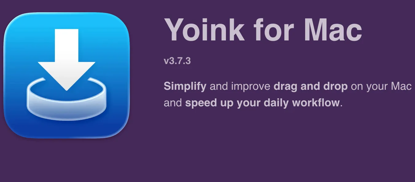 Yoink｜讓拖放檔案不再手忙腳亂的 Mac 神器